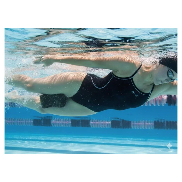 Actifoam Pull Buoy Bacak Arası Yüzme Aparatı Pulboy Bacak Arası Yüzme Aparatı Pullboy (Siyah + Pembe, Yetişkin) - Görsel 4