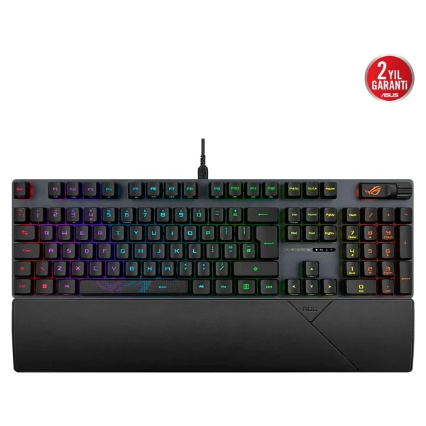 Asus Rog Strix Scope Iı RGB Nx Snow Switch Kablolu Mekanik Oyuncu Klavyesi - Görsel 2