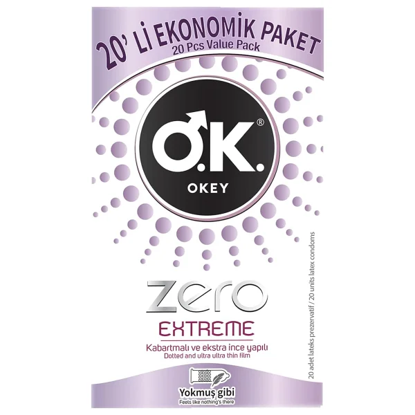 Okey Zero Extreme 20'li Prezervatif - Görsel 6