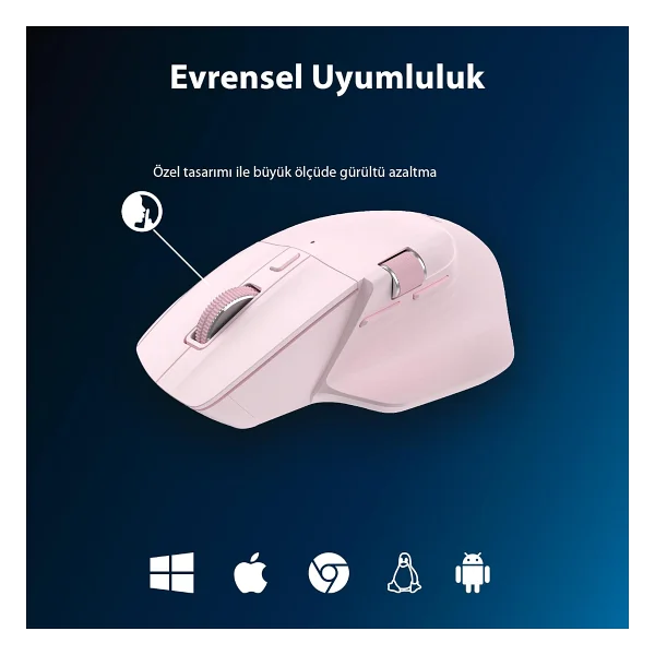 Philips Spk7858 Şarjlı Sessiz Optik Kablosuz Mouse - Görsel 7