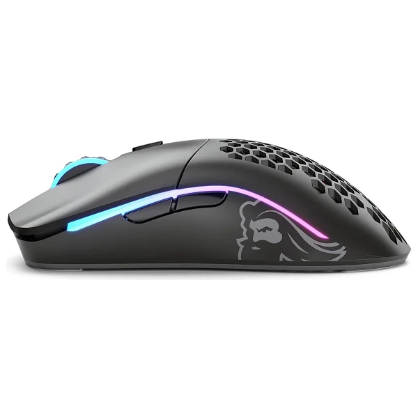 Glorious Model O Rgb Minus Kablosuz Bamf Sensörlü 19000 Dpi 65 Gram Gaming Mouse Mat Siyah - Görsel 3