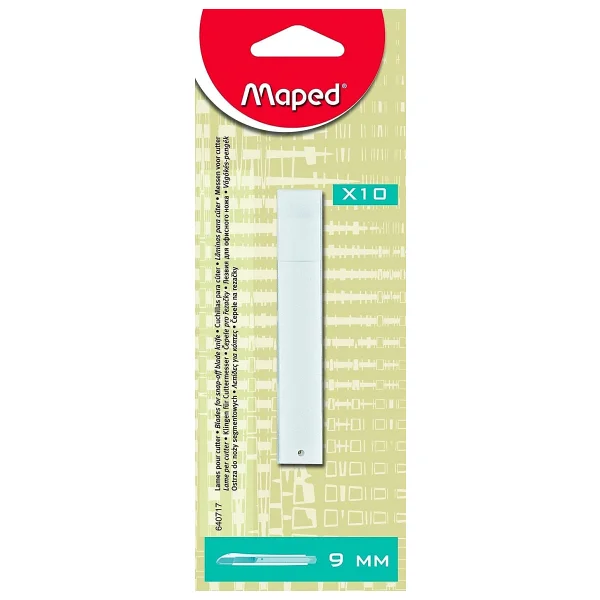 Maped 9 Mm 10'lu Maket Bıçağı Yedeği - Görsel 4