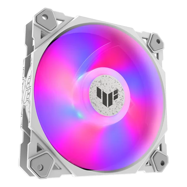 Asus Tuf Gaming Tf120 Beyaz Argb 3'lü 12 Cm Kasa Fanı - Görsel 5