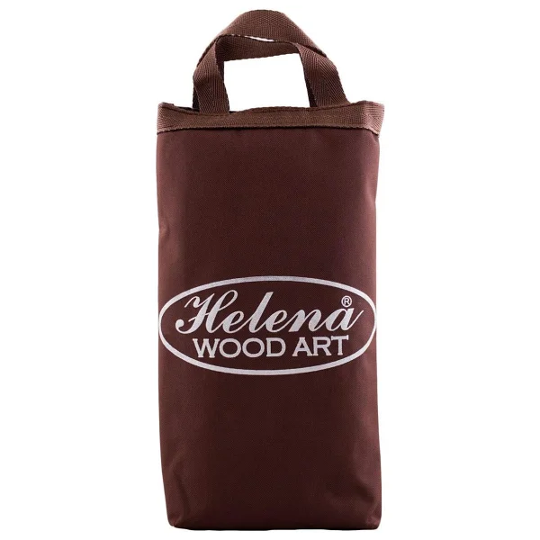 Helena Wood Art Klasik El Yapımı Ahşap Tavla Seti Orta Boy - Görsel 9