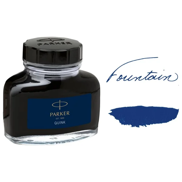Parker Quink 57 Ml Dolma Kalem Mürekkebi Mavi - Görsel 6