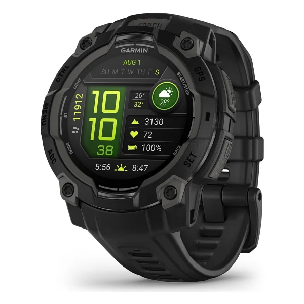 Garmin Instinct 3 45mm AMOLED Siyah Akıllı Saat - Görsel 7