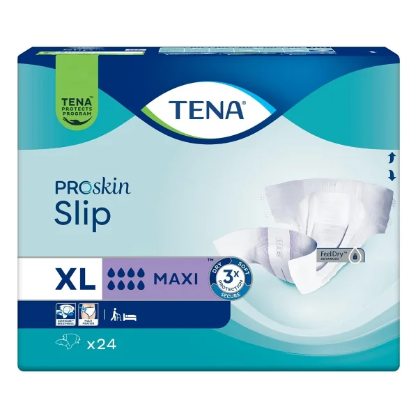 Tena Belbantlı Maxi 8 Damla Ekstra Büyük Boy XL 24'lü Hasta Bezi - Görsel 9