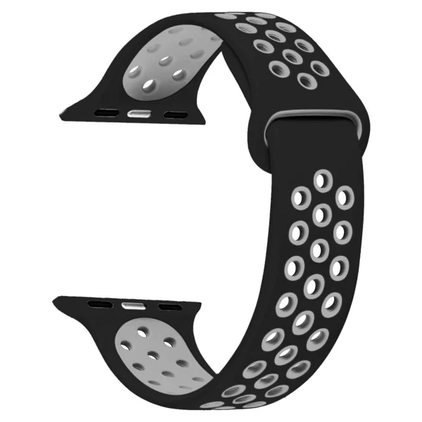 Microsonic Apple Watch Ultra Mavi Rainbow Kordon - Görsel 4