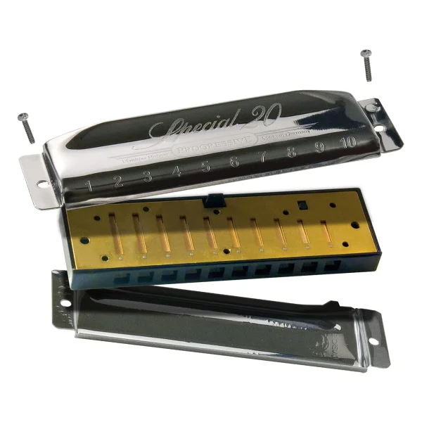 Hohner Harmonica Harmonika, Paslanmaz çelik (560PBX-C#) - Görsel 6