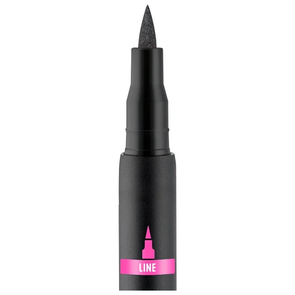 Essence Line It Like A Pro Çift Taraflı Siyah Eyeliner - Görsel 3
