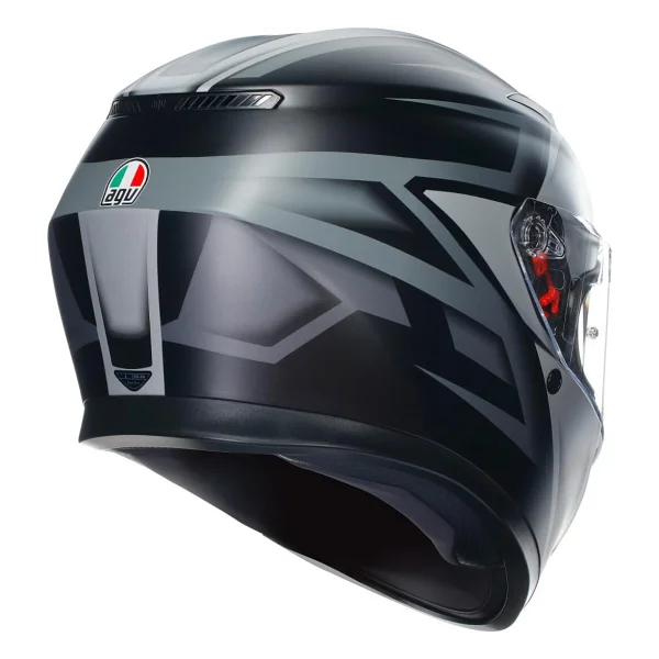 Agv K3 Full Face Beyaz Motor Kaskı - Görsel 3