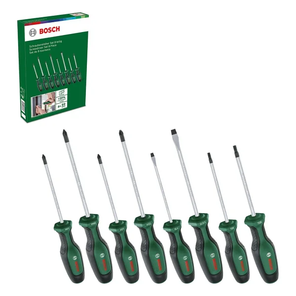 Bosch 1600a02bx8 8 Parça Tornavida Seti - Görsel 3