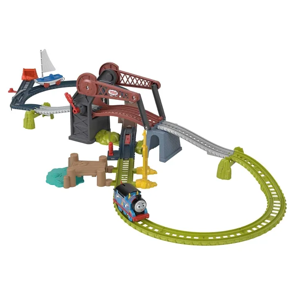 Thomas Ve Arkadaşları Thomas Ve Skiff Açılır Köprü Macerası Hgx65 - Görsel 3