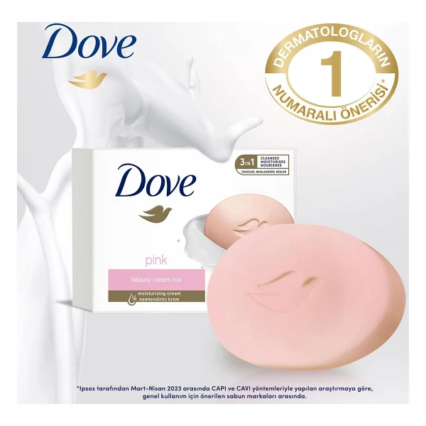 Dove Cream Bar Pink 90 gr Güzellik Sabunu - Görsel 7