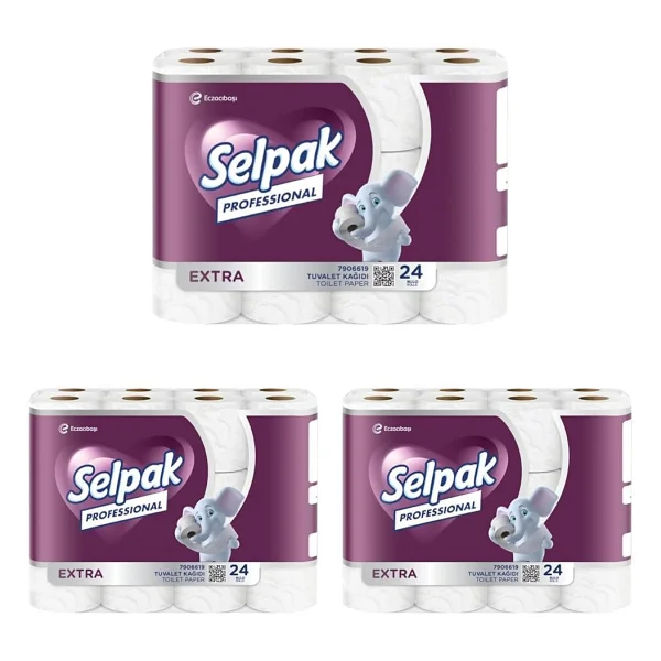 Selpak Professional Extra 24'lü Tuvalet Kağıdı - Görsel 6
