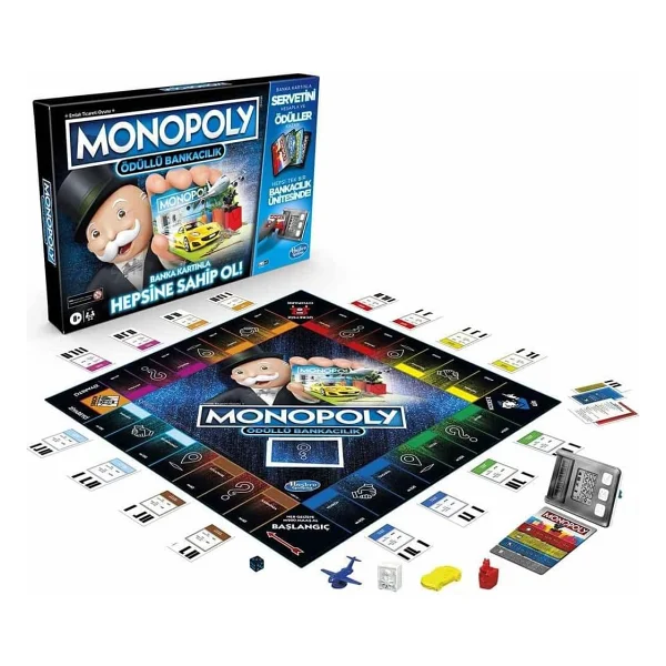 Monopoly Ödüllü Bankacılık E8978 - Görsel 5