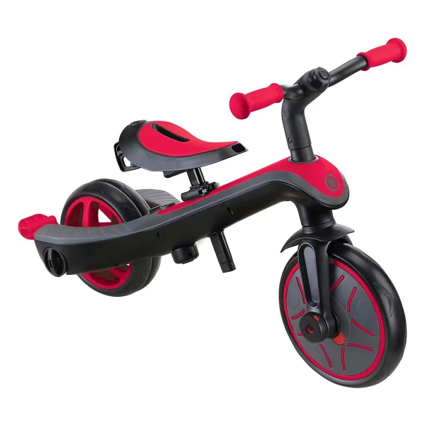 Globber Explorer Trike 4 İn 1 Kırmızı Bebek Bisikleti - Görsel 5