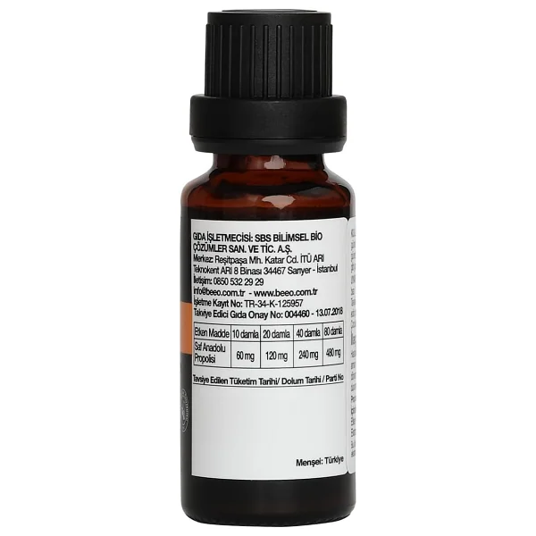Bee'o Propolis Ekstrat Damla 20 Ml - Görsel 2