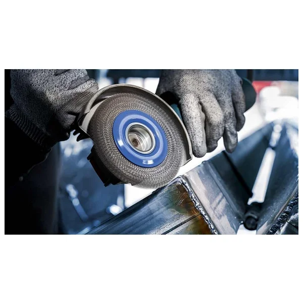 Bosch Professional Disk Fırçası, Örgülü Tel Ağır (Metal İçin, X-Lock Ø 115 Mm, Tel Kalınlığı 0,5 Mm) - Görsel 6