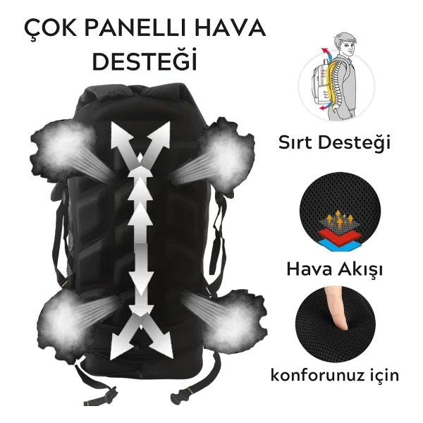 Montana Körüklü 80 Lt Dağcı Sırt Çantası - Görsel 5