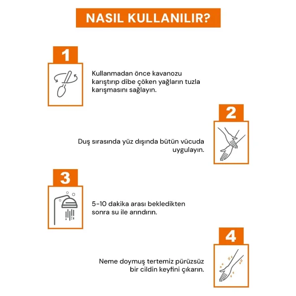 Sinoz No:16 Yoğun Nemlendirici Besleyici Ve Arındırıcı Vücut Peelingi 300 Gr - Görsel 4