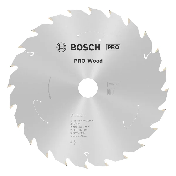 Bosch Standard For Wood 165x20-36 Daire Testere Bıçağı - 2608837686 - Görsel 10