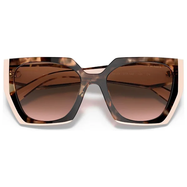 Prada Pr 15ws 01r0a6 Tortoise Caramel-Brown Kadın Güneş Gözlüğü - Görsel 5