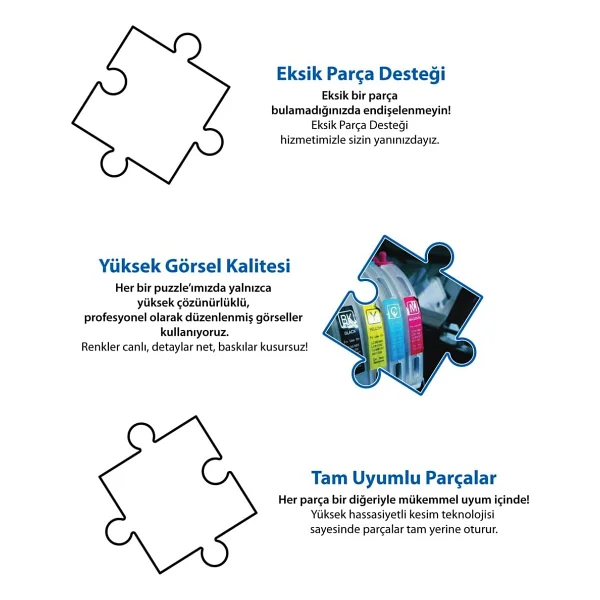 Ca Games Kaplumbağa Terbiyecisi 1000 Parça Puzzle 7006 - Görsel 3