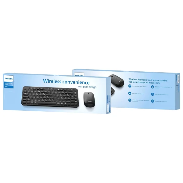 Philips Spt6338 Kablosuz Klavye Mouse Seti - Görsel 9