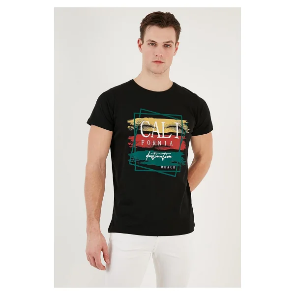 Buratti Erkek T Shirt 541calıfornıa24 - Görsel 5