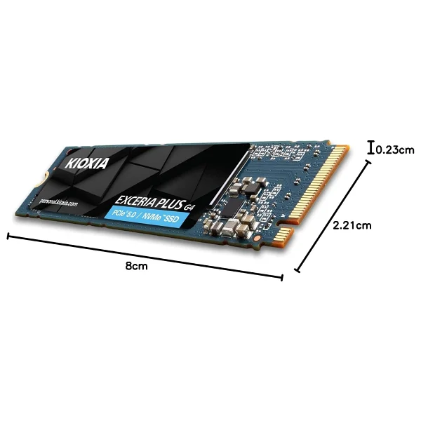 Kioxia Exceria Plus G4 Lvd10z001tg8 Pcı-Express 5.0 1 TB M.2 SSD - Görsel 10