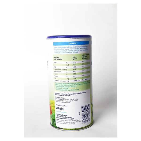 Humana Still Tee Emziren Anne İçeceği 200 gr - Görsel 5