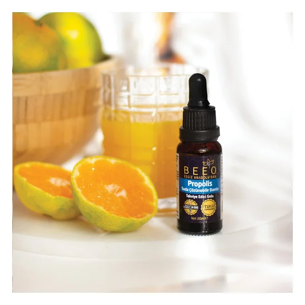Bee'o Suda Çözünür Propolis Damla 20 Ml - Görsel 8