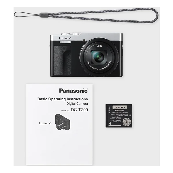 Panasonic Lumix Dc-Tz99 Gümüş Dijital Fotoğraf Makinesi - Görsel 8