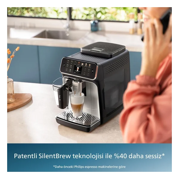 Philips 4400 Serisi LatteGo EP4446/70 Tam Otomatik Espresso Makinesi - Görsel 6