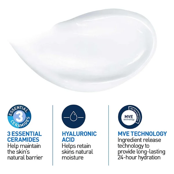 Cerave Moisturising Cream 50 ml Nemlendirici Krem - Görsel 3