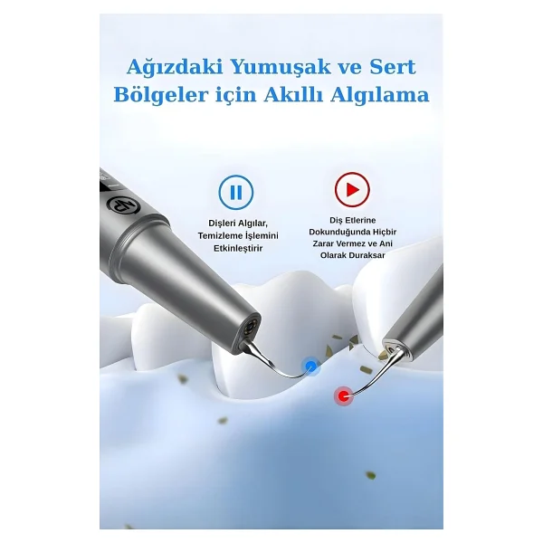 NPO M1 5MP Kameralı UV'li 5 Modlu Ultrasonic Tartar Plak PET Diş Temizleme Cihazı - Görsel 5