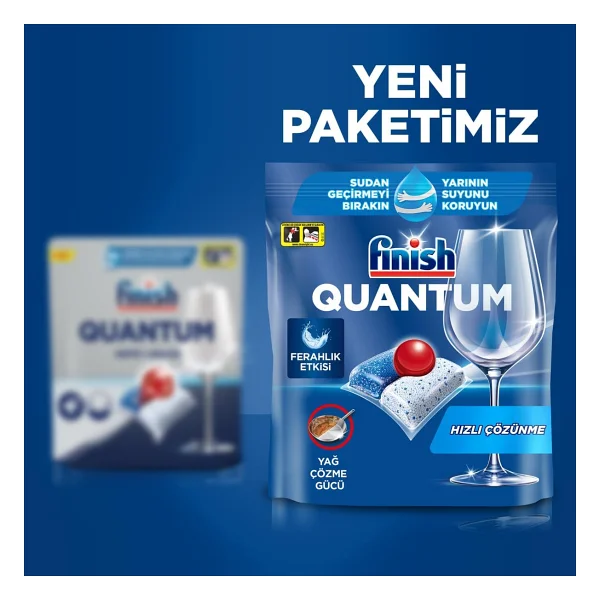 Finish Quantum Bulaşık Makinesi Tableti 80'li - Görsel 7
