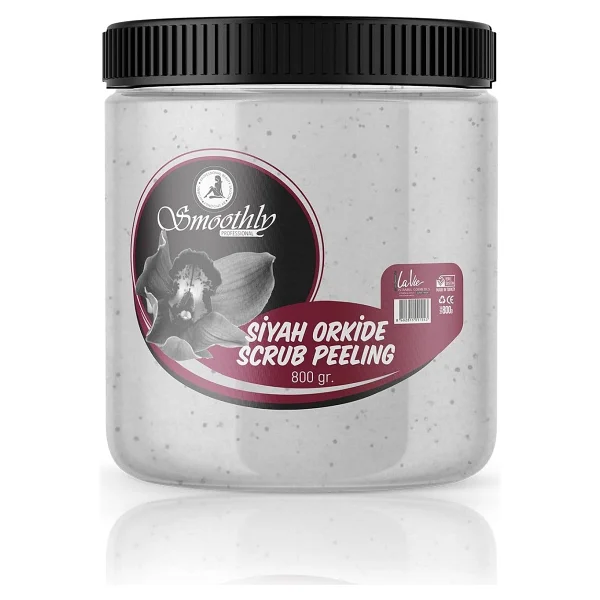 Smoothly Siyah Orkide Özlü Canlandırıcı & Yumuşatıcı El Ayak Ve Vücut Bakım Peelingi 800gr - Görsel 3