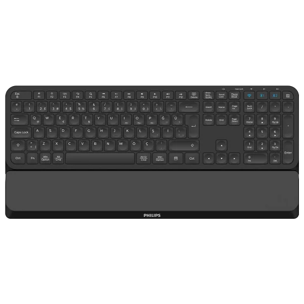 Philips Spt6607 Kablosuz Klavye Mouse Seti - Görsel 4
