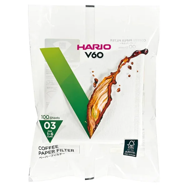 Hario V60 02 Dripper 40'lı Kağıt Filtresi - Görsel 10