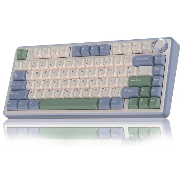 Aula F75 Lacivert RGB %75 Tkl Reaper Switch Kablolu/Kablosuz Mekanik Oyuncu Klavyesi - Görsel 10