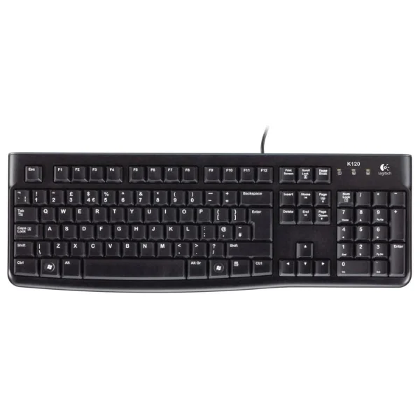 Logitech K120 920-004163 F Kablolu Klavye - Görsel 3