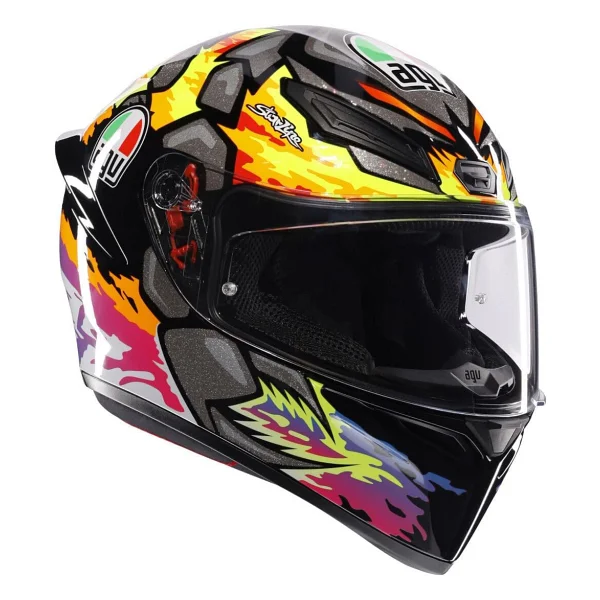 Agv K1 S Lion Full Face Motor Kaskı - Görsel 9