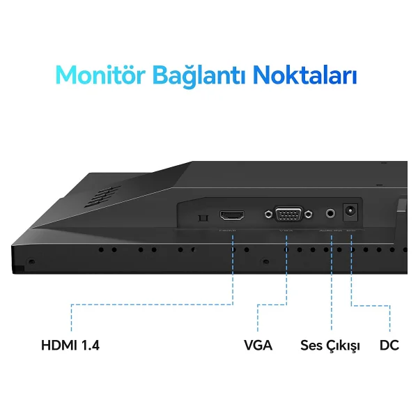 Koorui E2711F 27" 6 ms Full HD IPS 100 Hz Monitör - Görsel 6
