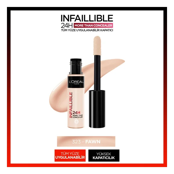 L'oreal Paris Infaillible More Than 323 Fawn 11 Ml Likit Kapatıcı - Görsel 2