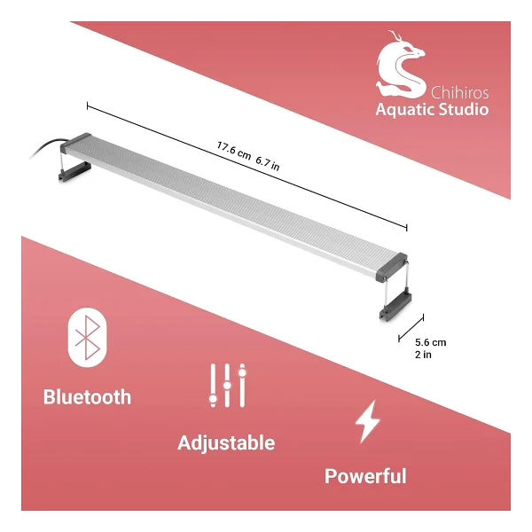 Chıhıros Aquatıc Studıo B20 Akvaryum LED Aydınlatma Bluetooth Controller 20-30cm - Görsel 3