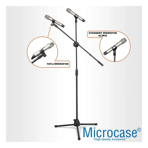 Microcase Al4534 Zemin Tipi Metal Mikrofon Standı - Görsel 5