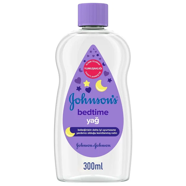 Johnson's Baby Bedtime Bebek Yağı 300 Ml - Görsel 2