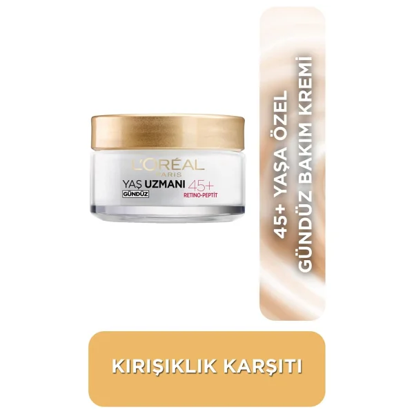 L'oreal Paris Yaş Uzmanı 40+ Kırışıklık Karşıtı Yenileyici Krem 50 Ml - Görsel 3